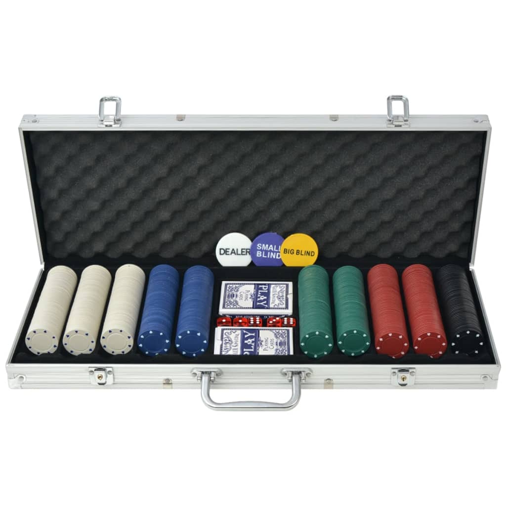 Coffret de poker avec jetons en aluminium - 4 500 - number 1.