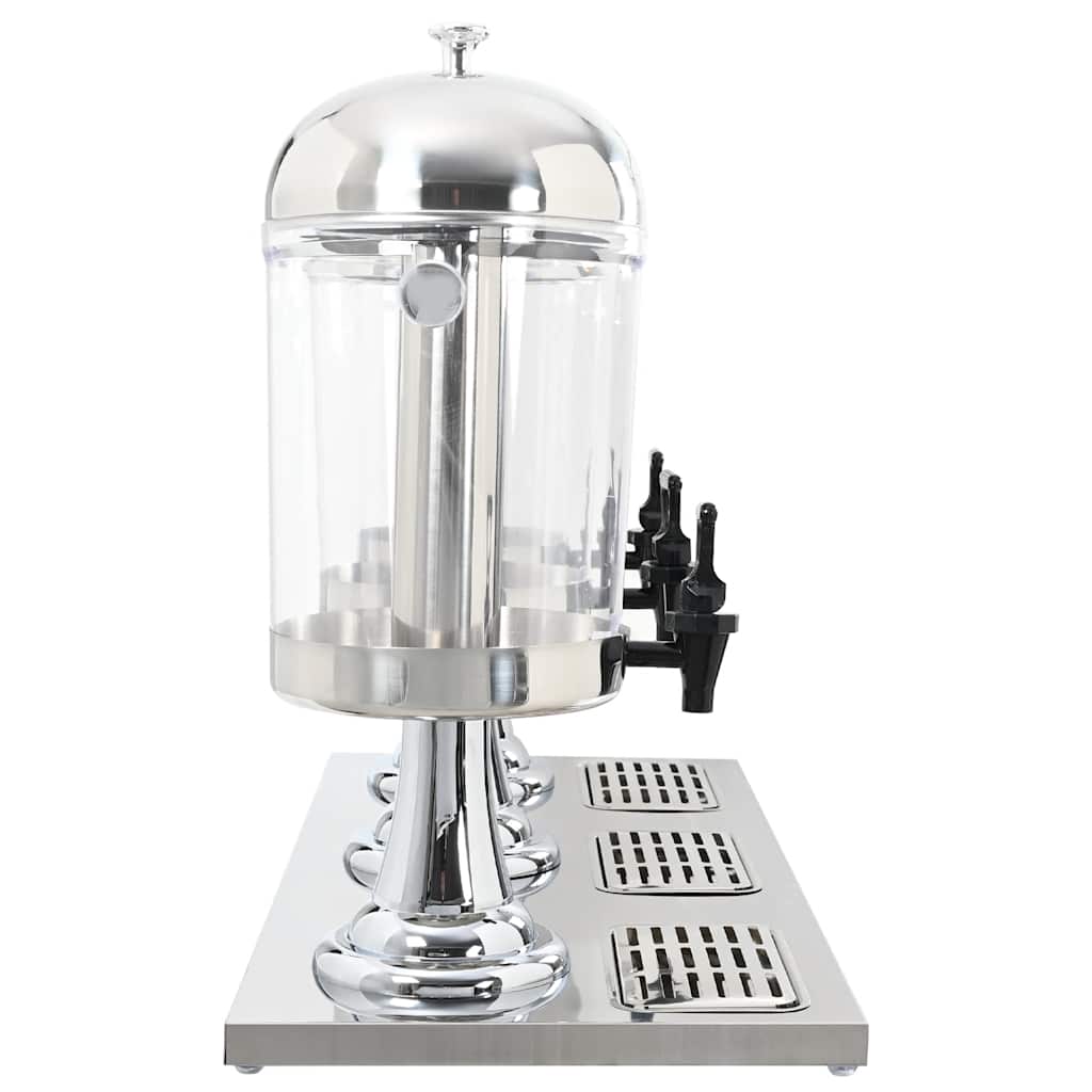 Tripeljuicedispenser rustfrit stål 3 x 8 l - number 3.