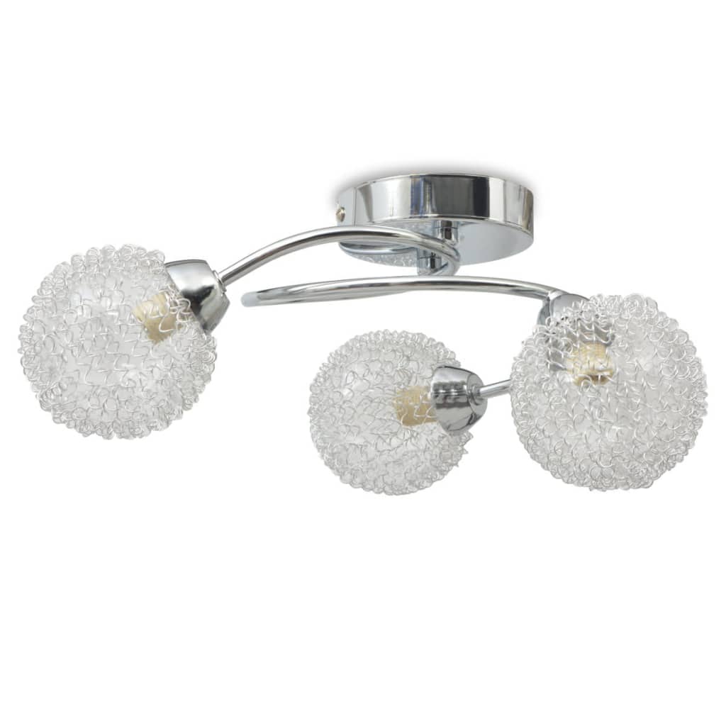 Ceiling lamp with 3 g9 bulbs 120 w - number 2.