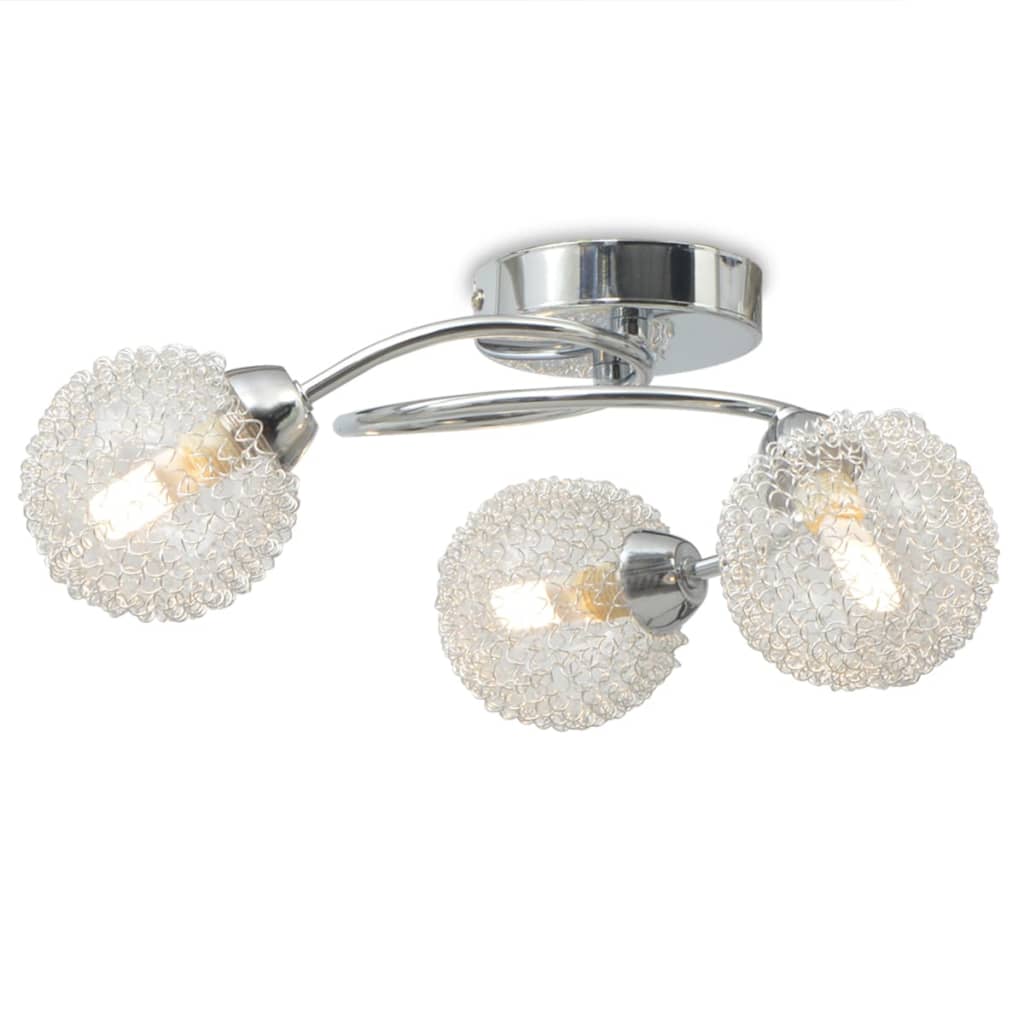 Ceiling lamp with 3 g9 bulbs 120 w - number 3.