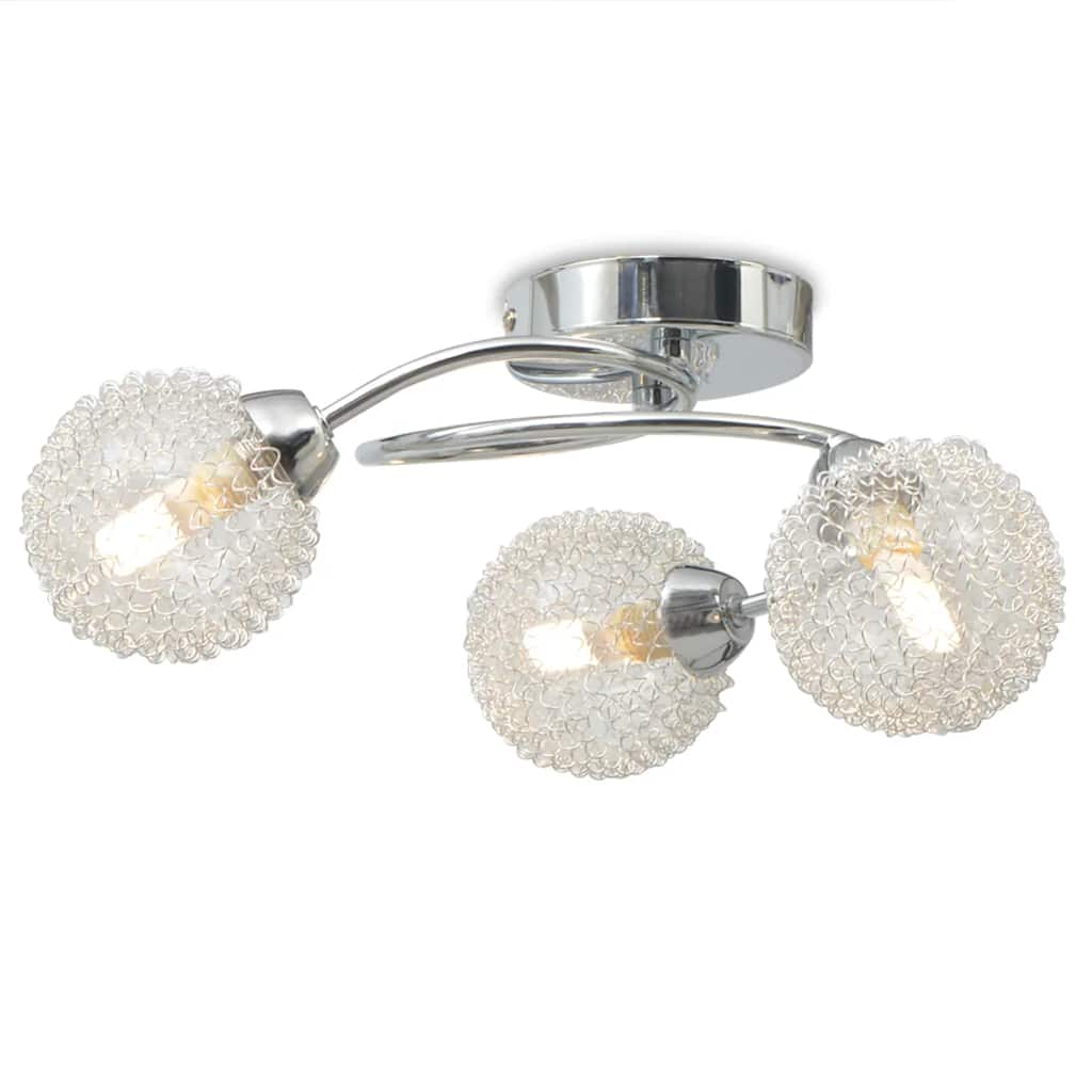 Ceiling lamp with 3 led bulbs g9 120 w - number 2.