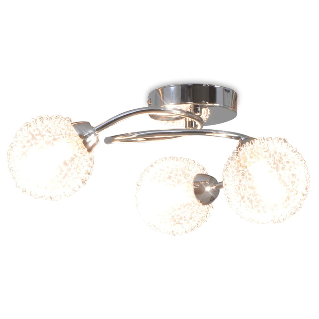 Ceiling lamp with 3 led bulbs g9 120 w - number 3.