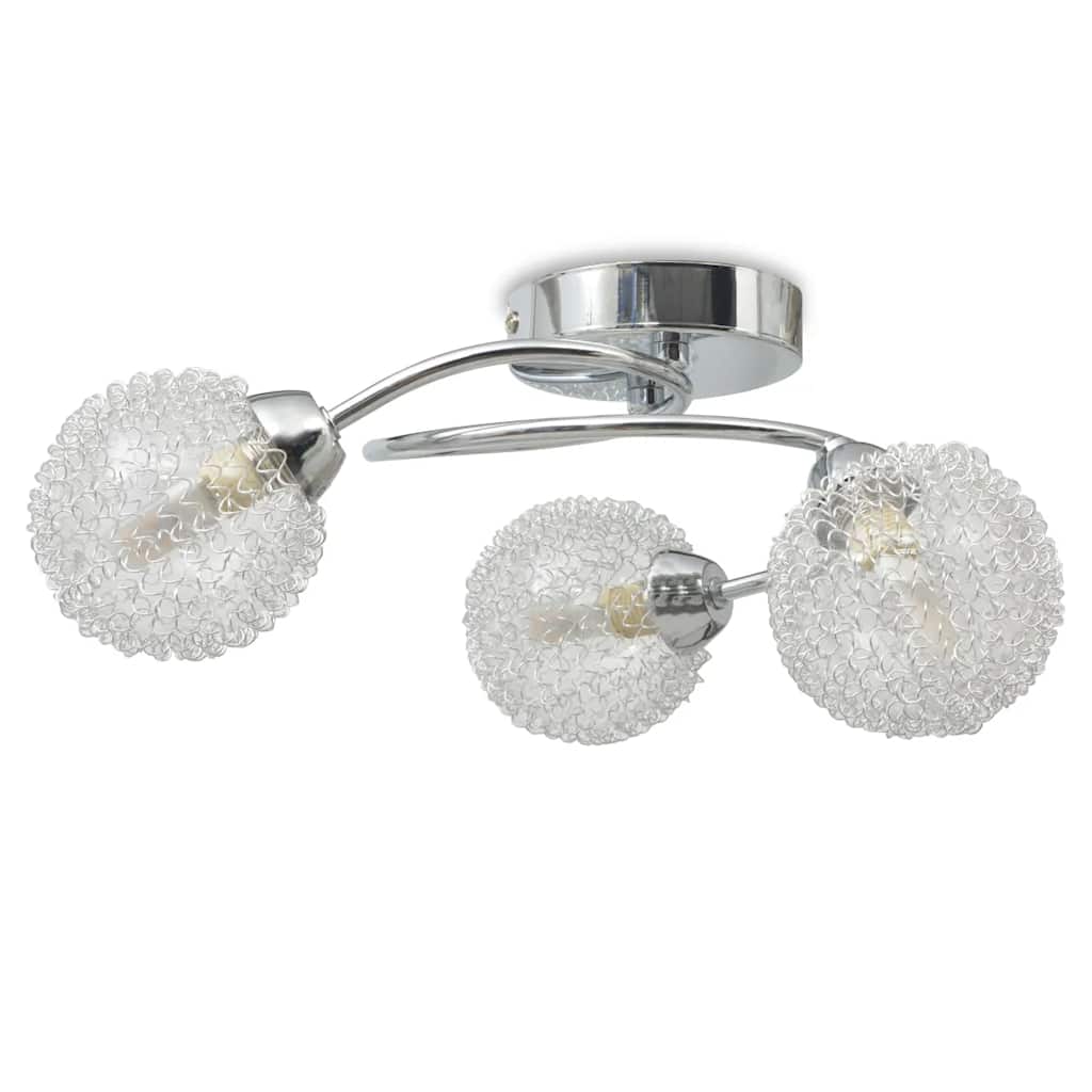 Ceiling lamp with 3 led bulbs g9 120 w - number 4.