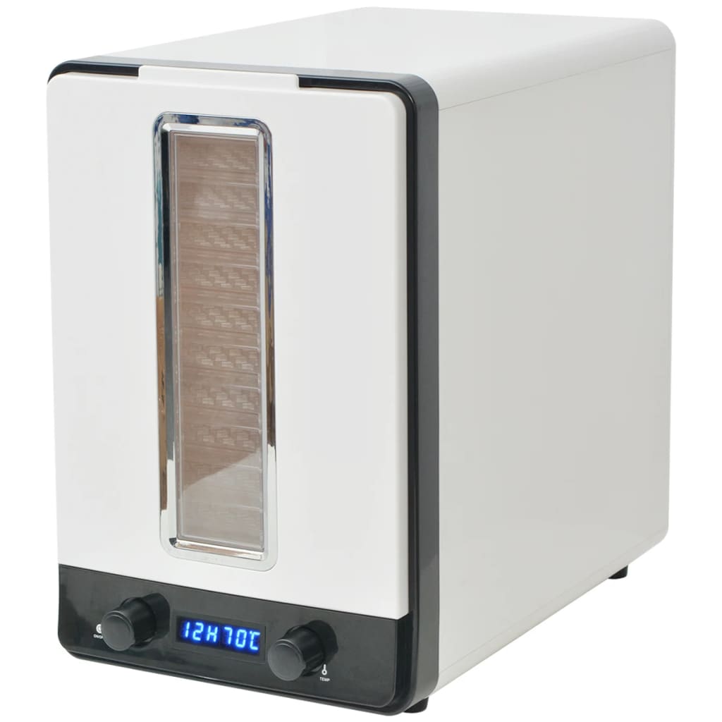 Fødevaredehydrator med 10 bakker 550 w hvid - number 6.