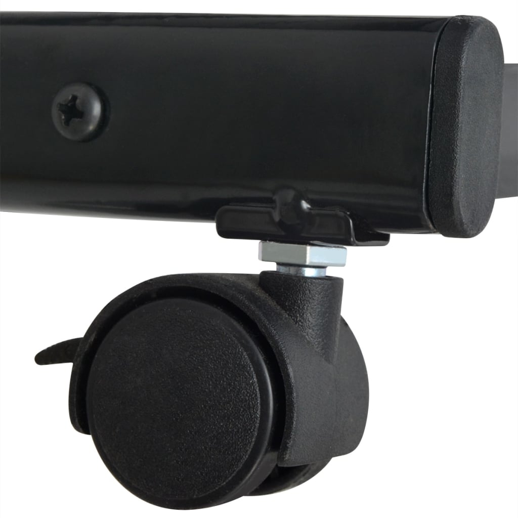 Magasinholder 47,5 x 43 x 133 cm sort a4 - number 4.