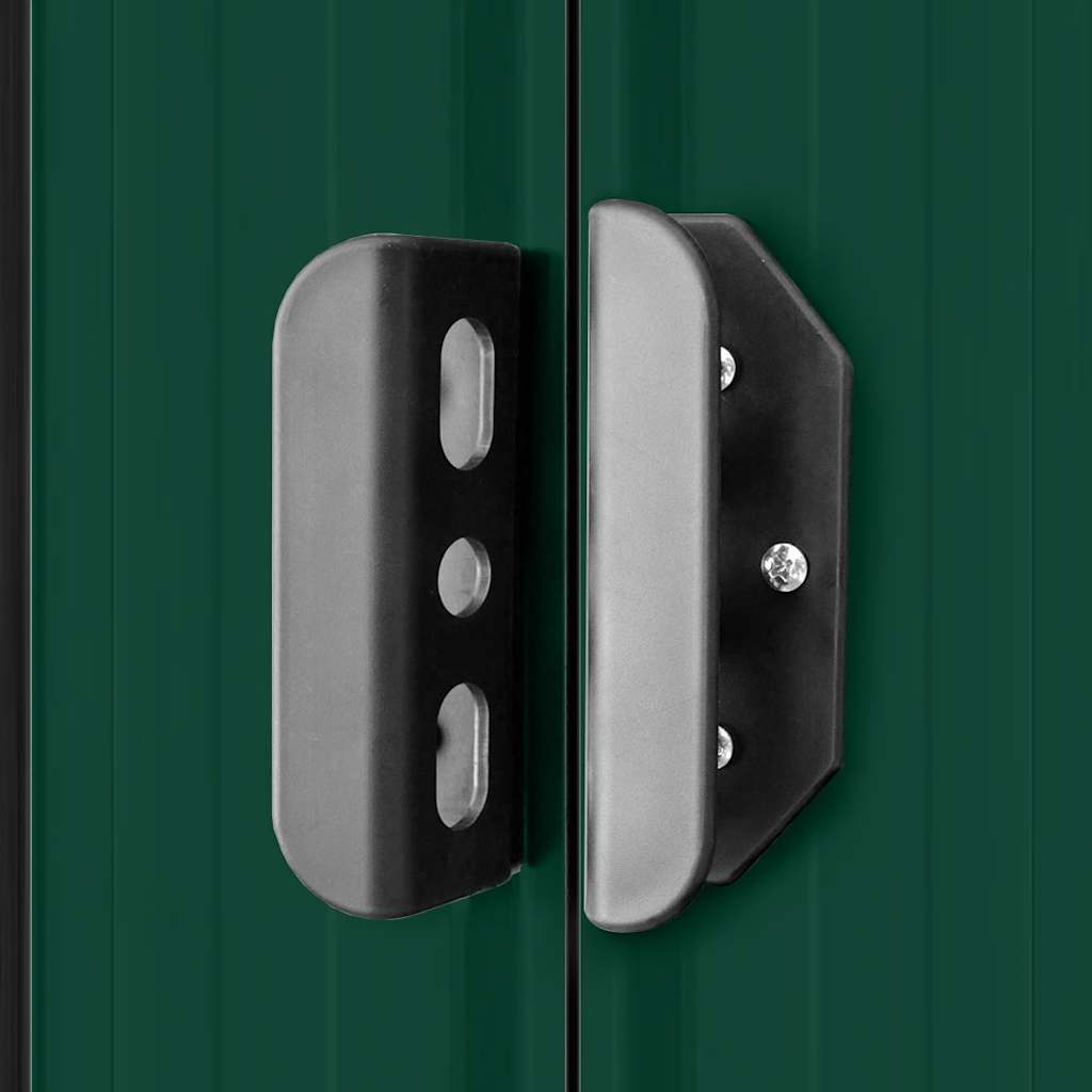 Vrtna kućica 257x205x178 cm metalna - zelena, 1 - number 8.