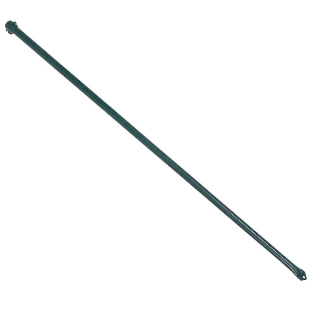 Plant poles pcs. metal green - 1 m, 10 - number 2.