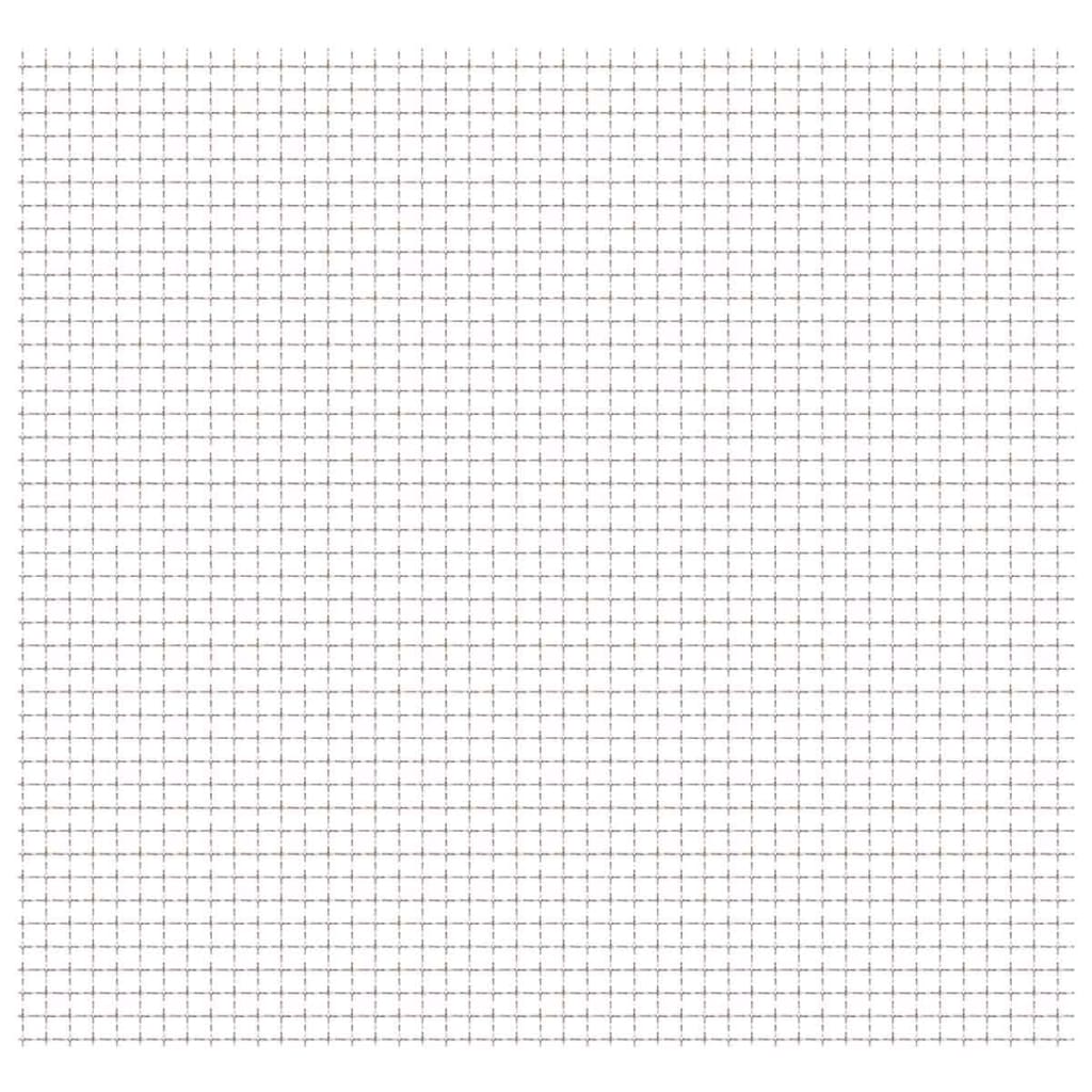Rilled wire mesh panel rostfritt stål - silver, 50 x 50 cm, 1, 11 x 11 x 2 mm - number 1.