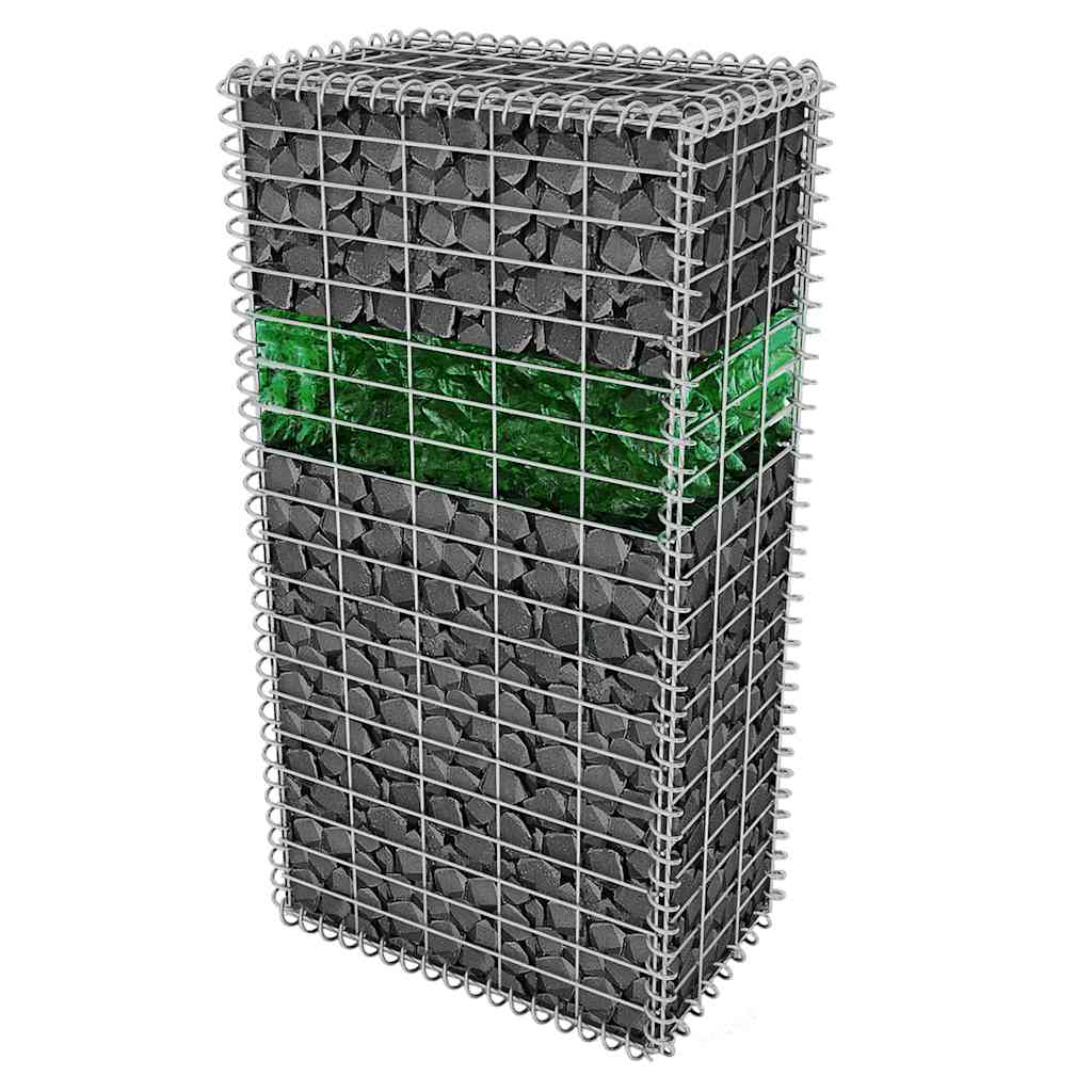 Gabion pierre 60-120 mm 25 kg verre vert - number 4.