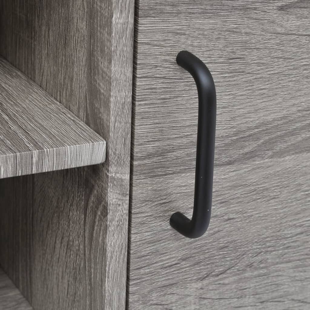 Tv-bord 120x40x45 cm grå - number 4.