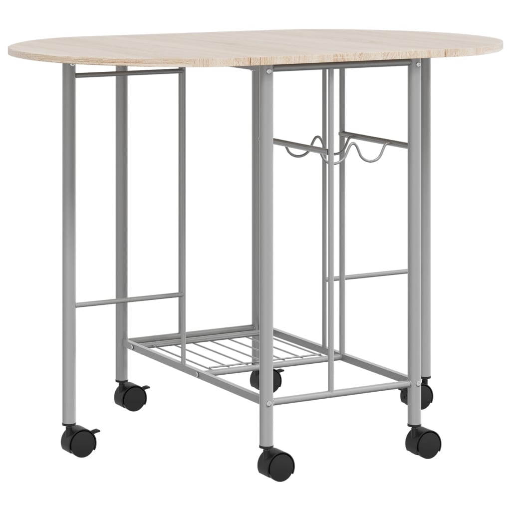 Składany stół jadalny z 5 części mdf - beżowy, 4 - number 3.