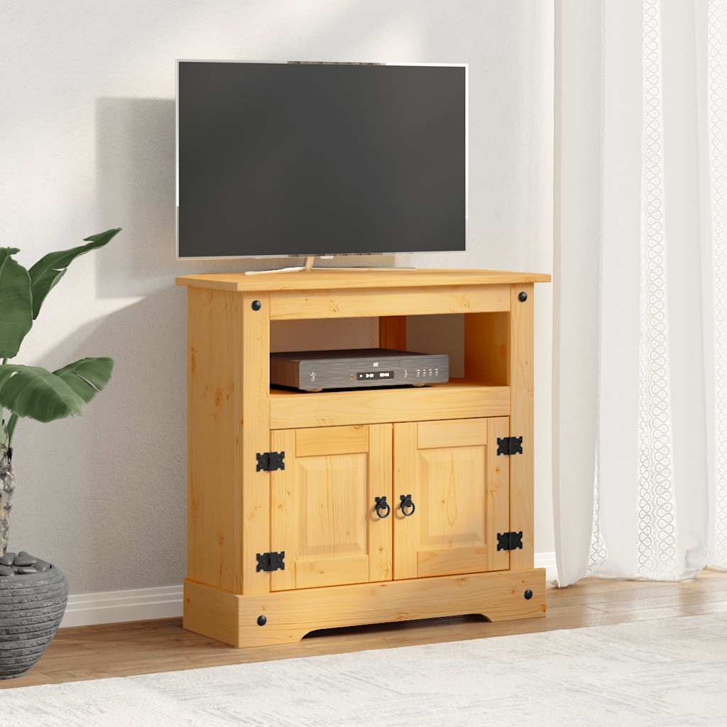 Stolik konsolowy seria corona 80x43x78 cm sosna meksykańska - number 1.