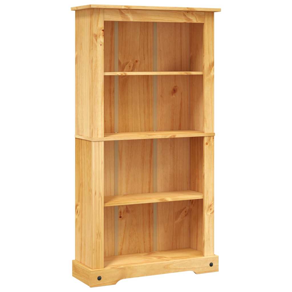 Shelf four shelves the corona series mexican pine 80x29x150 cm - number 2.