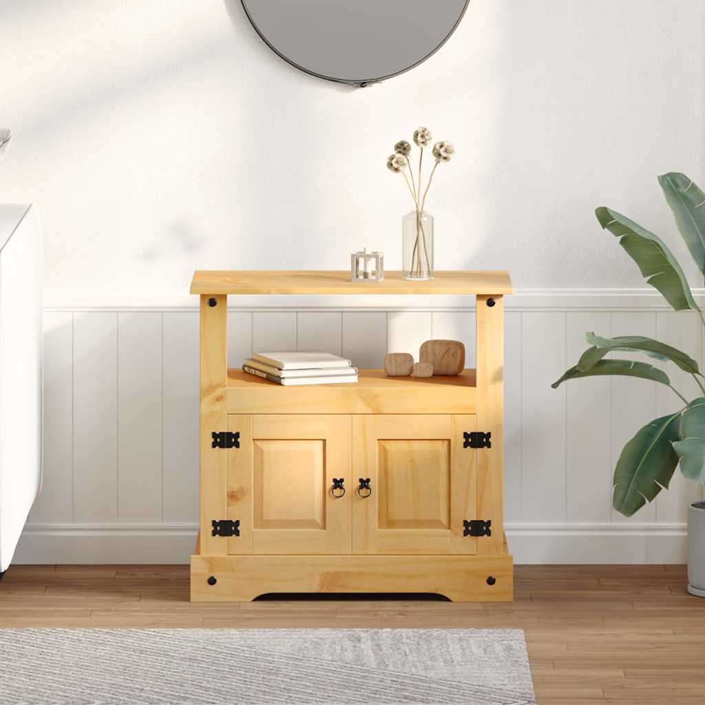 Tv-møbel corona-serien 80x43x78 cm mexicansk fyrretræ - number 3.