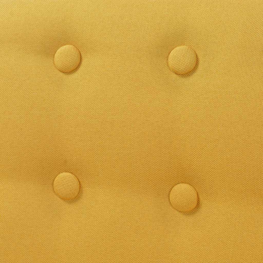 Lænestol stof gul - number 4.