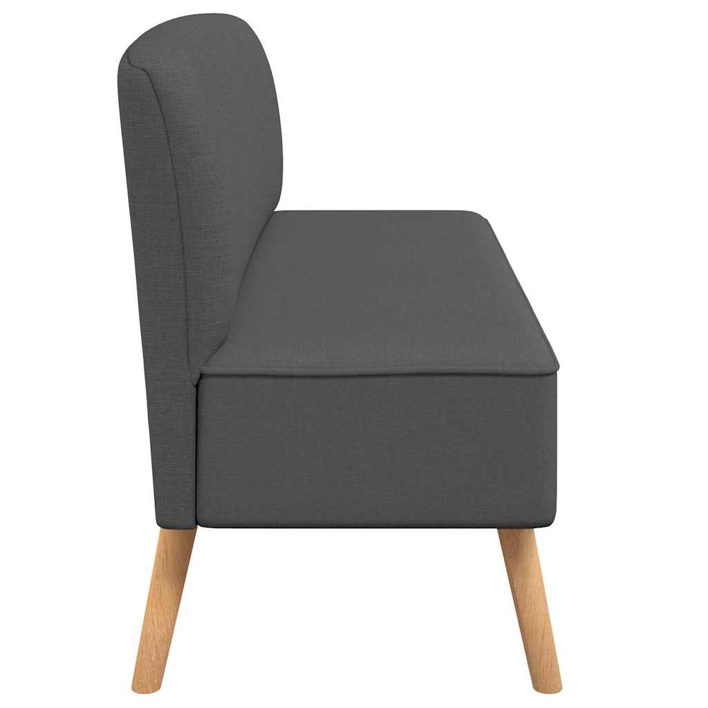 Sofa i stof 117x55,5x77 cm mørkegrå - number 3.
