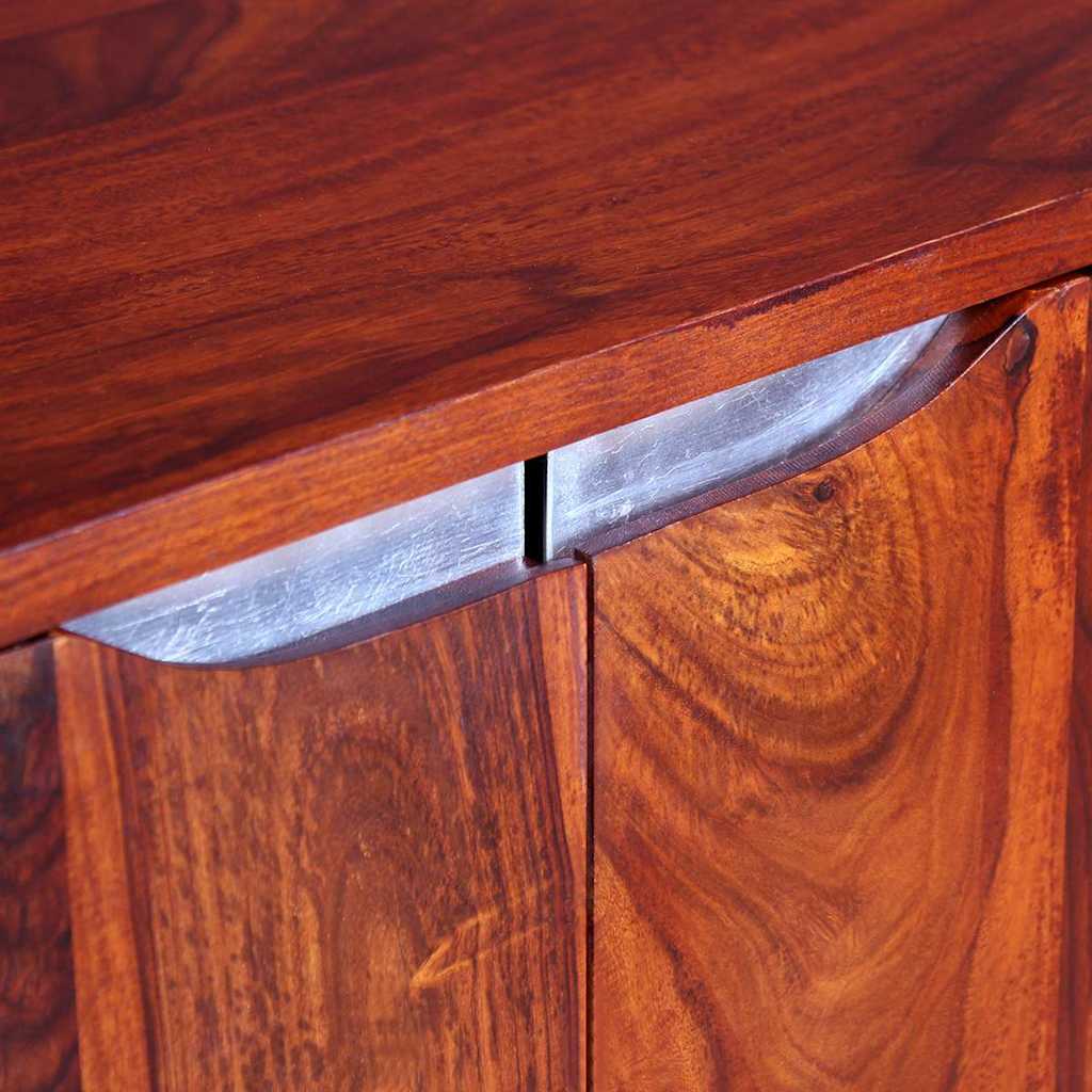 Skænk i massivt sheeshamtræ 75 x 35 x 60 cm - number 9.