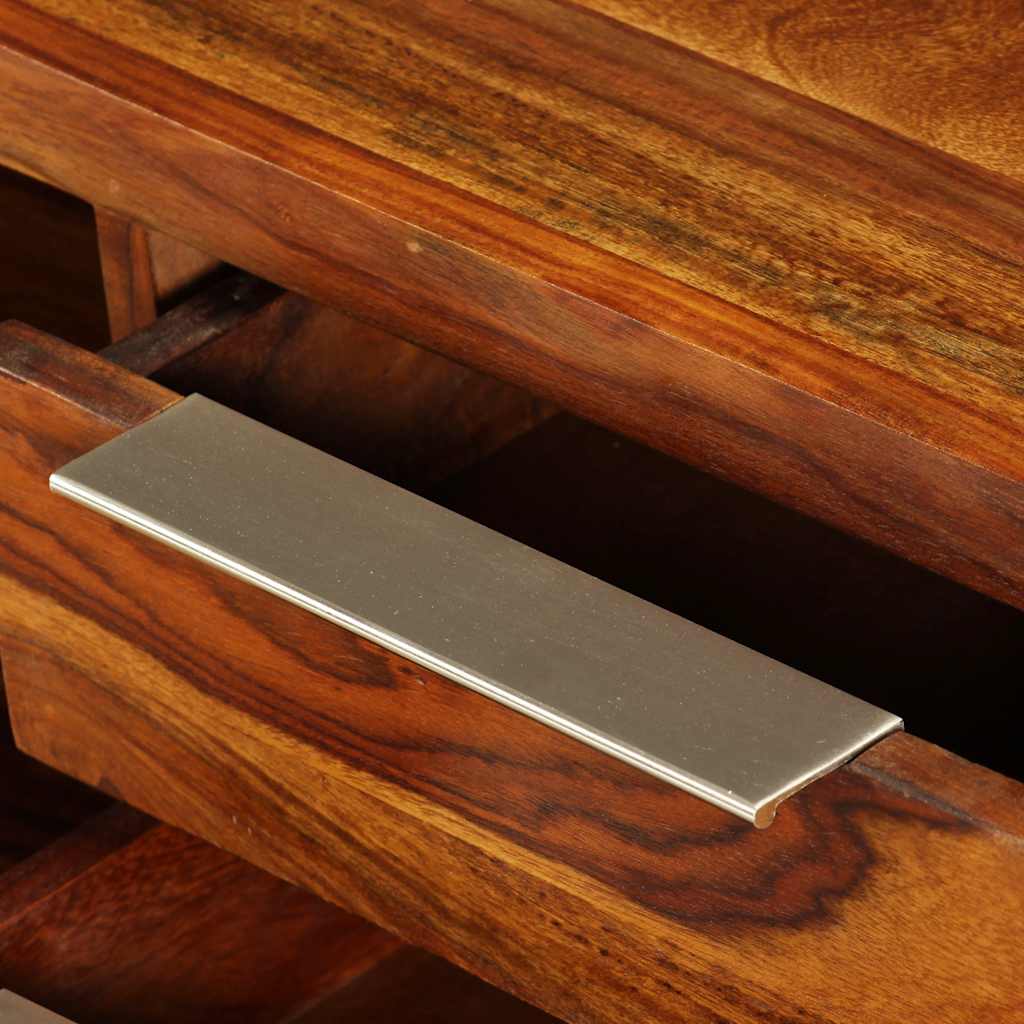 Tv-skab i massivt sheeshamtræ 120 x 30 x 30 cm - number 5.