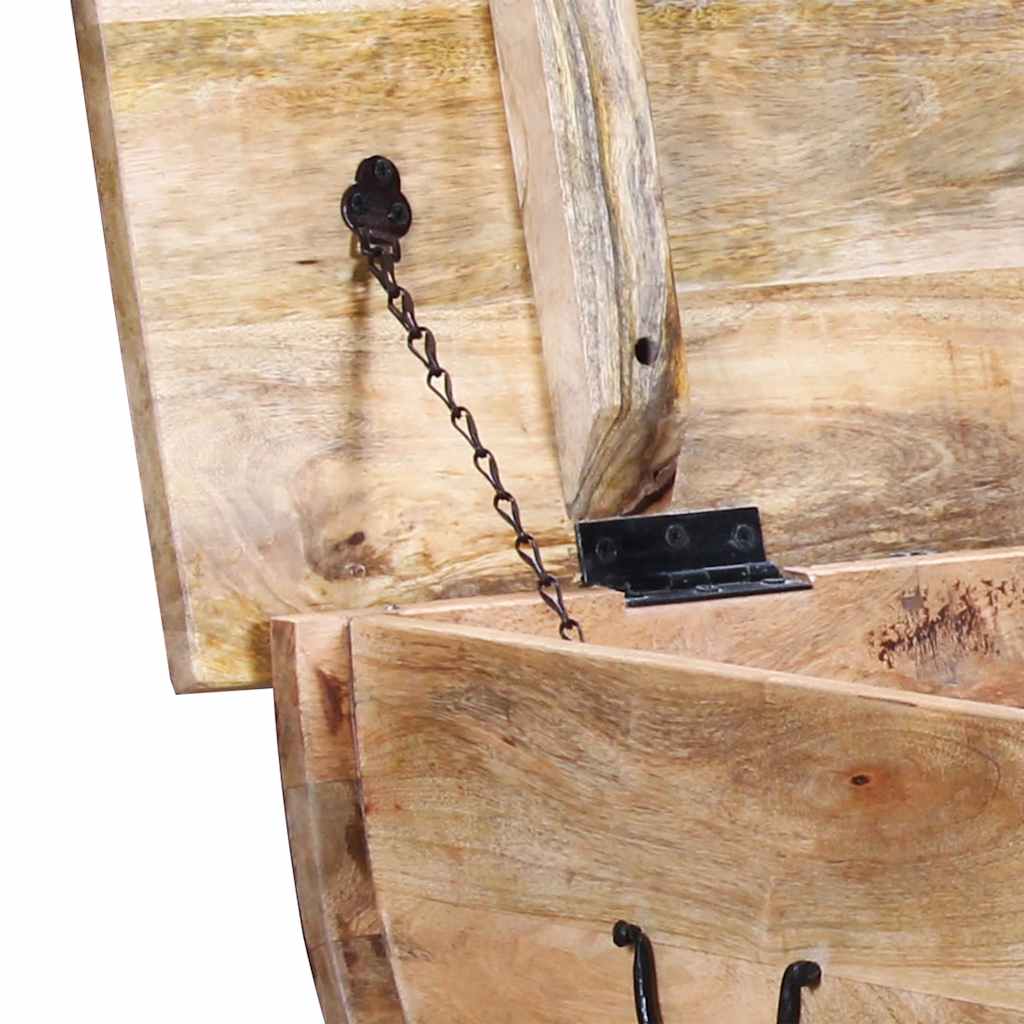 Stolik kawowy z litego drewna mango 88 x 50 x 40 cm - number 11.