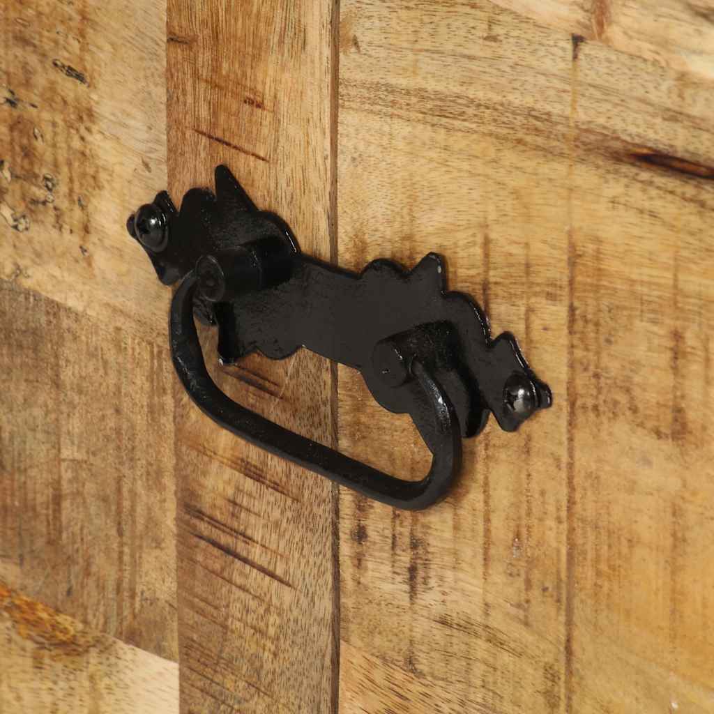 Sofabord 70x70x40 cm ru mangotræ - number 9.