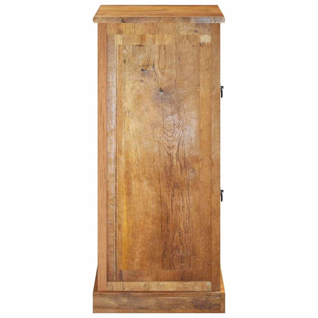 Ormarić za cipele s 4 police i ladicom puno reciklirano drvo - number 4.