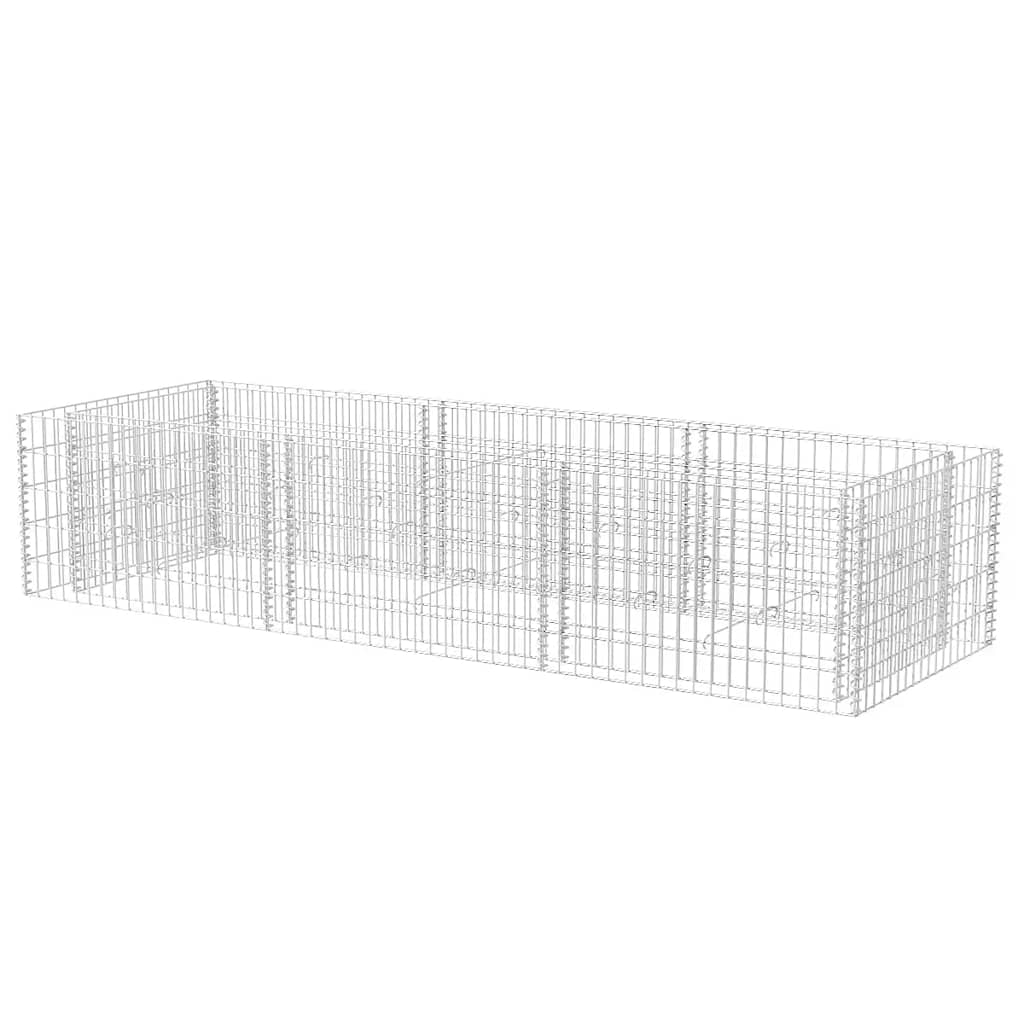 Gabion -high -bed čelik -270 x 90 x 50 cm, 1 - number 2.