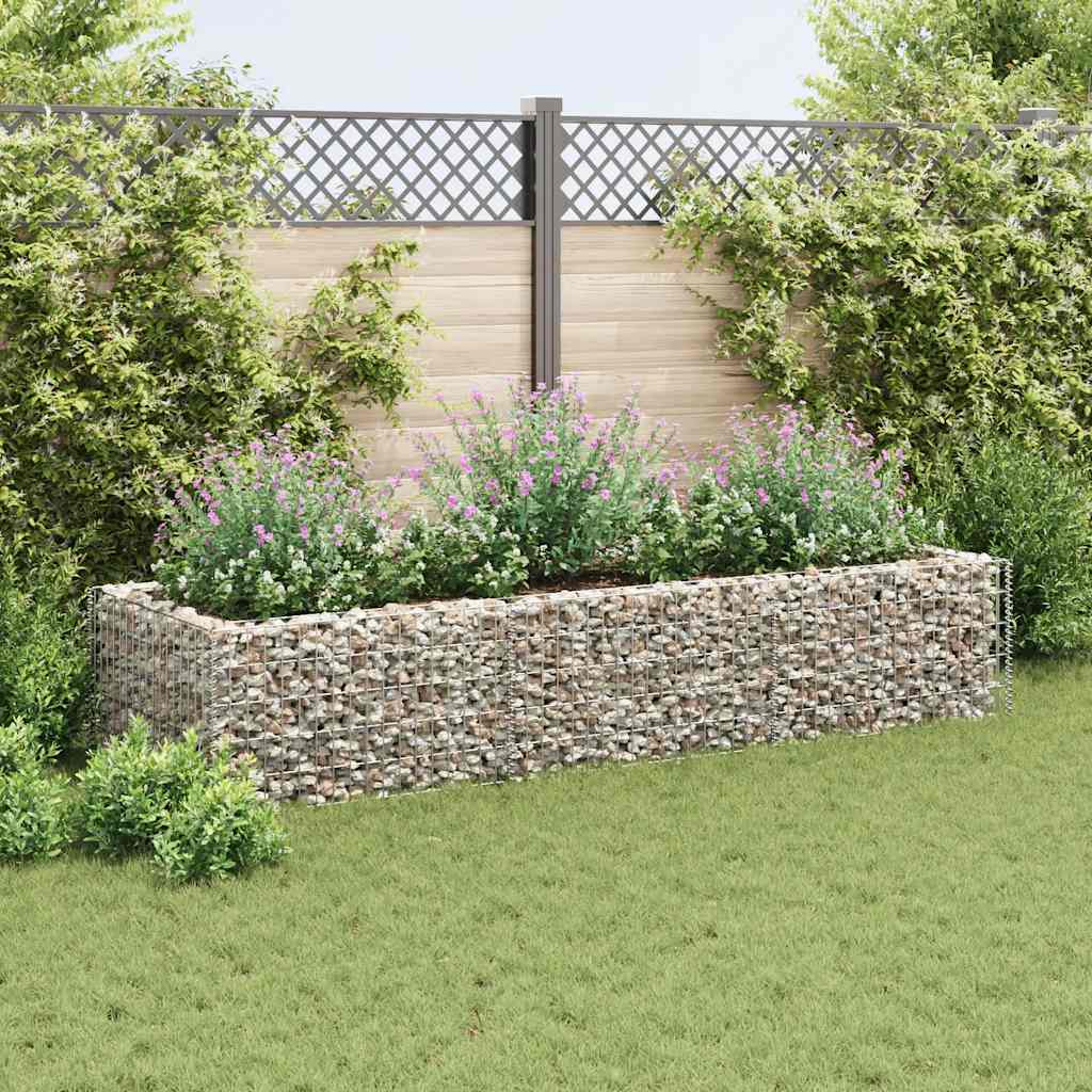Gabion -high -bed čelik -270 x 90 x 50 cm, 1 - number 4.