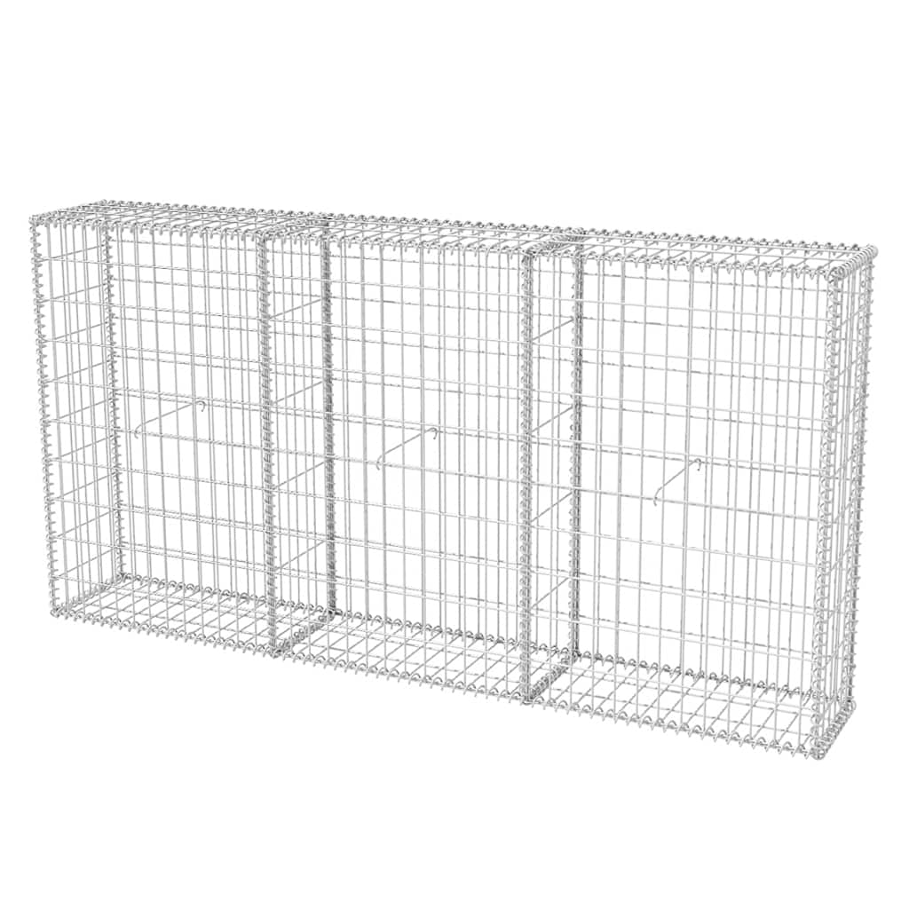 Gabion basket galvanized steel - 200 x 30 x 100 cm, 1 - number 2.