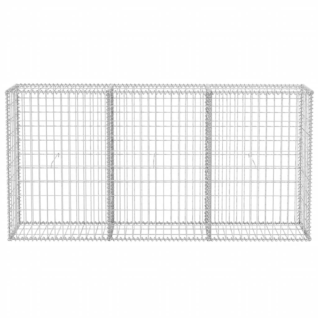 Gabion basket galvanized steel - 200 x 30 x 100 cm, 1 - number 4.