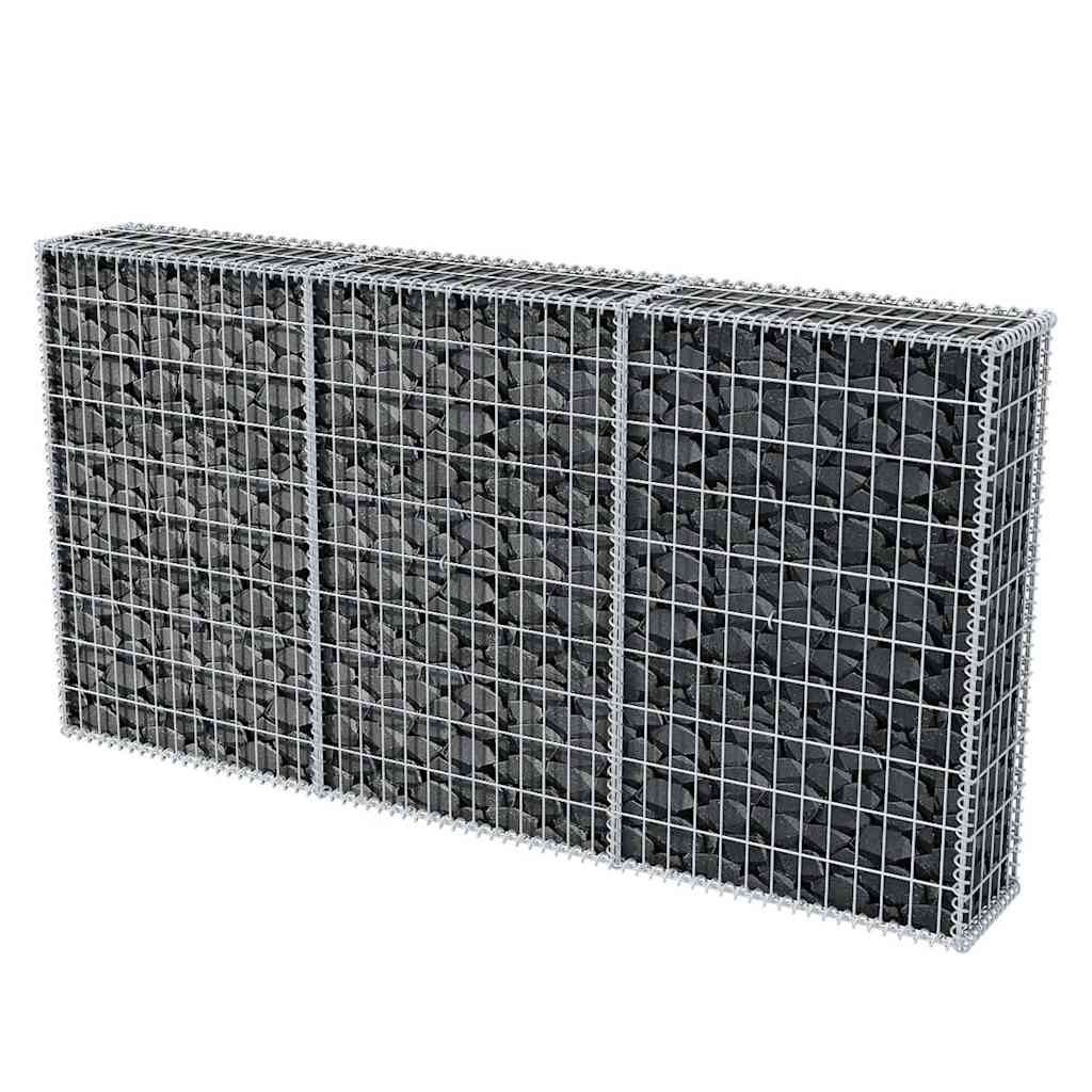 Gabion basket galvanized steel - 200 x 30 x 100 cm, 1 - number 6.