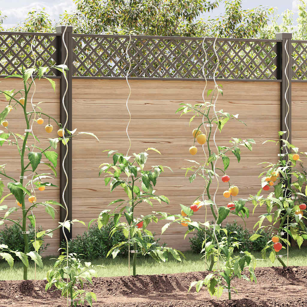 Spiralni nosači za biljke 20 kom. 170 cm pocinčani čelik - number 3.