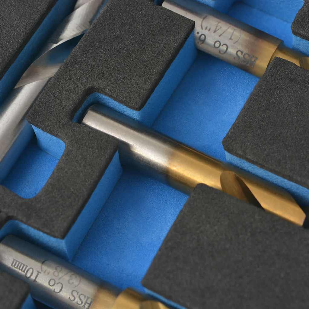 Punktsvejseboremaskine-bitssæt 4 dele hss - number 4.