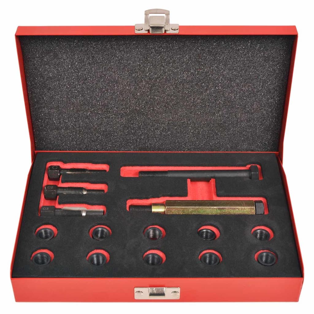 Trådstartgløderør reparationssæt til tændrør m10 x 1,0 mm - number 2.