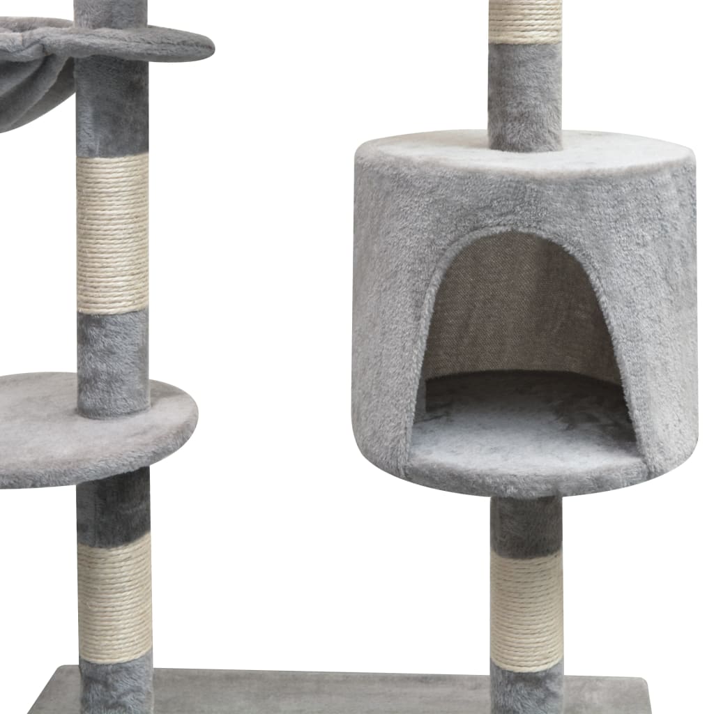 Arbre à chat en sisal 125 cm - gris, 96 x 35 x 125 cm - number 3.