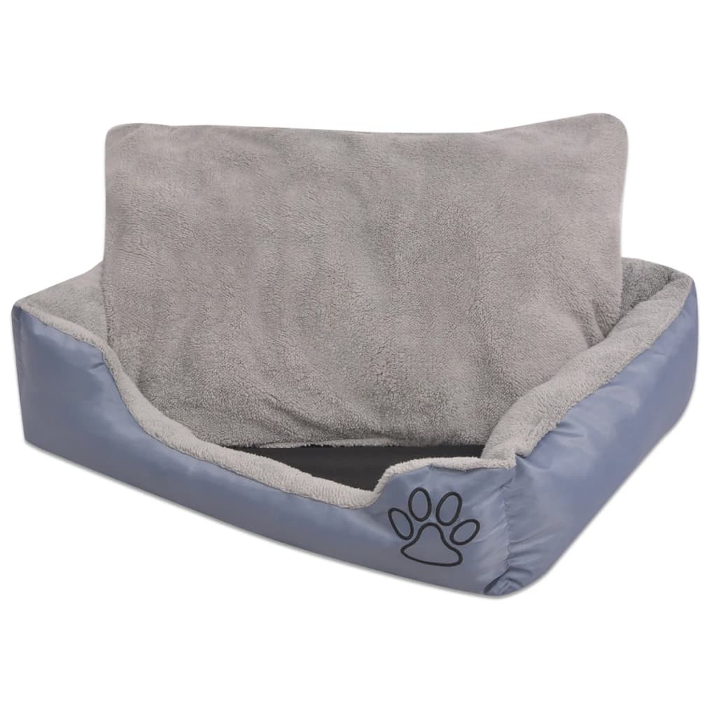 Lit pour chien avec coussin rembourré taille - gris, s - number 1.