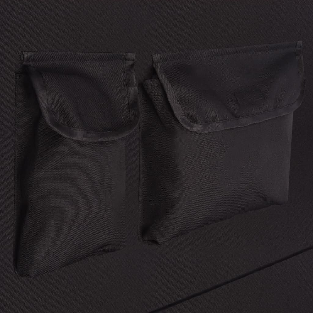 Couvoirs de siège arrière pour animal de compagnie 148x142 cm noir - number 6.