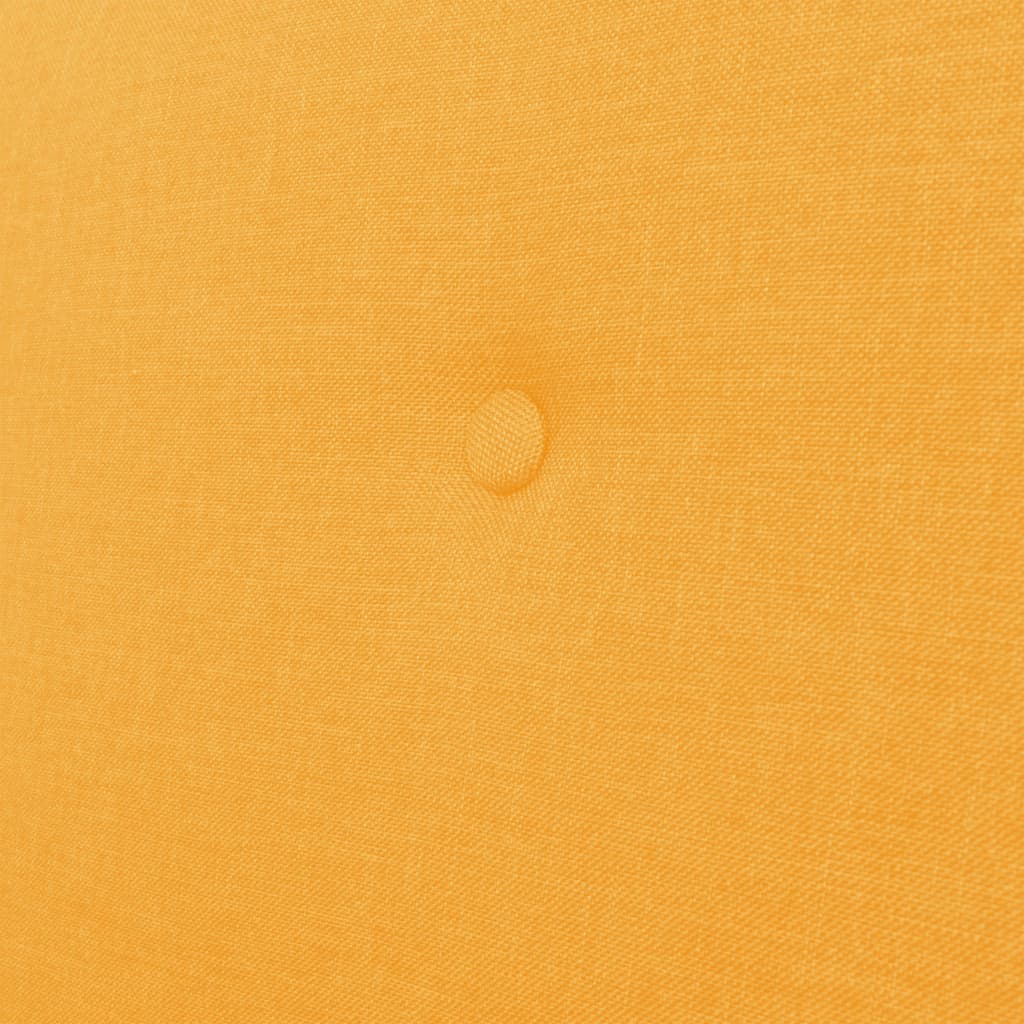 Sofasæt i 2 dele stof gul - number 8.