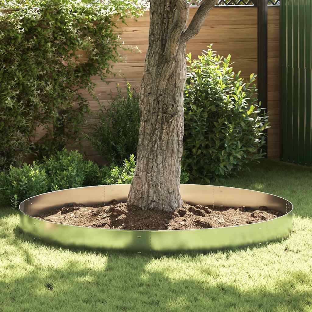 Bedkanter 10 stk. galvaniseret stål 100 x 20 cm - number 1.