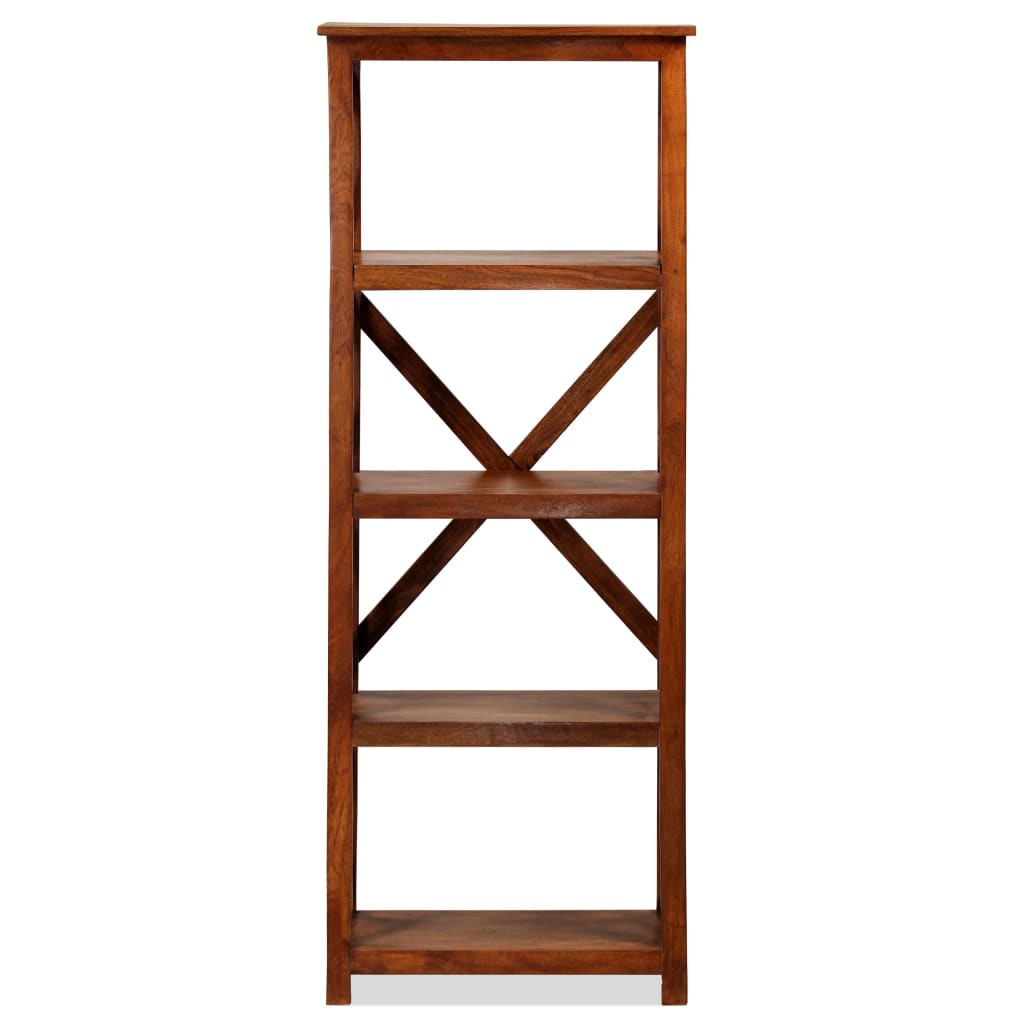 Bokhylle 60x30x160 cm heltre akasietre med honningfinish - number 3.