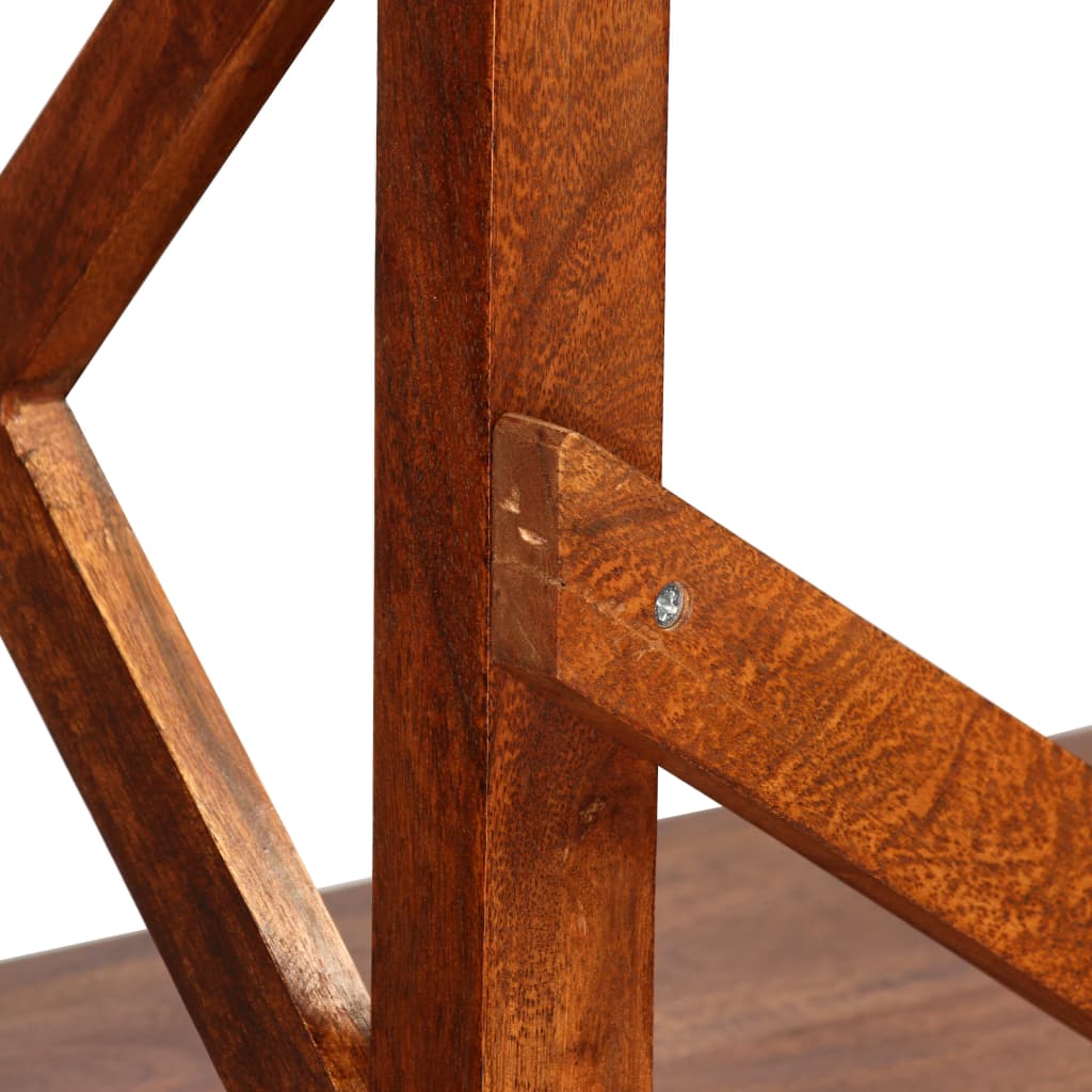 Bokhylle 60x30x160 cm heltre akasietre med honningfinish - number 6.