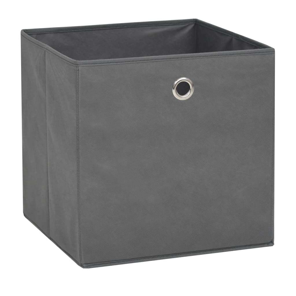 Storage boxes pcs non-woven fabric 32x32x32 cm - gray, 10, 1 - number 2.