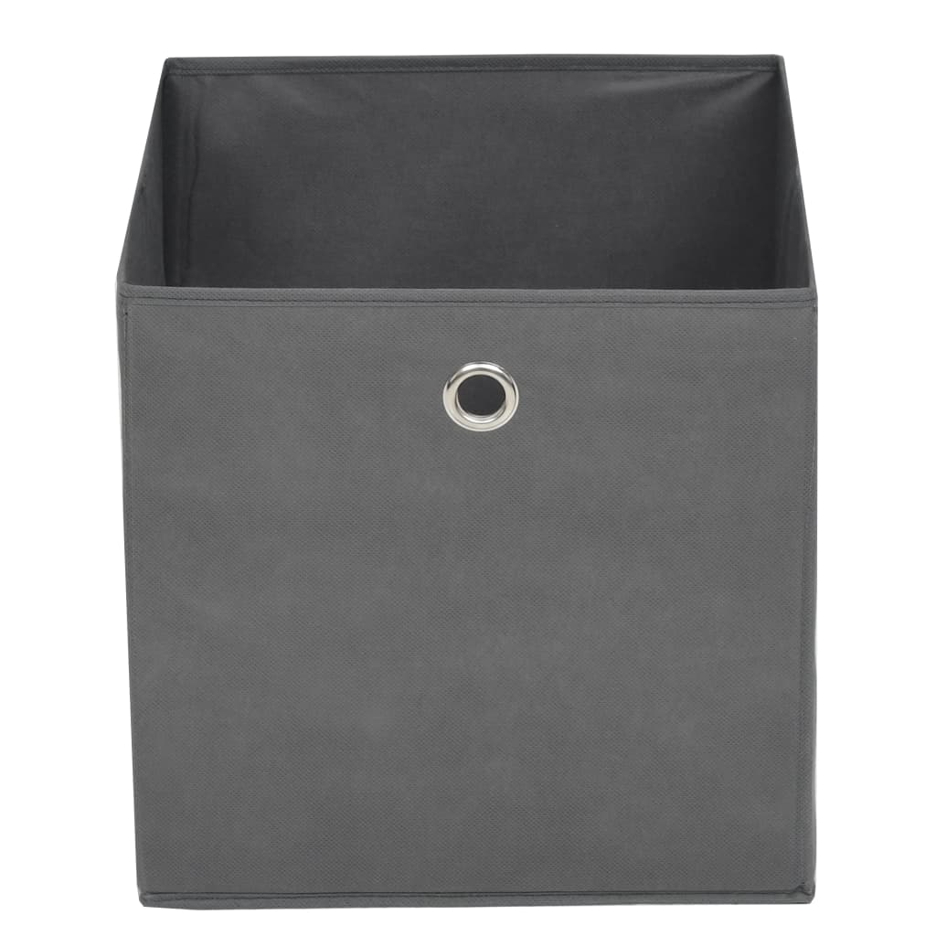 Storage boxes pcs non-woven fabric 32x32x32 cm - gray, 10, 1 - number 4.