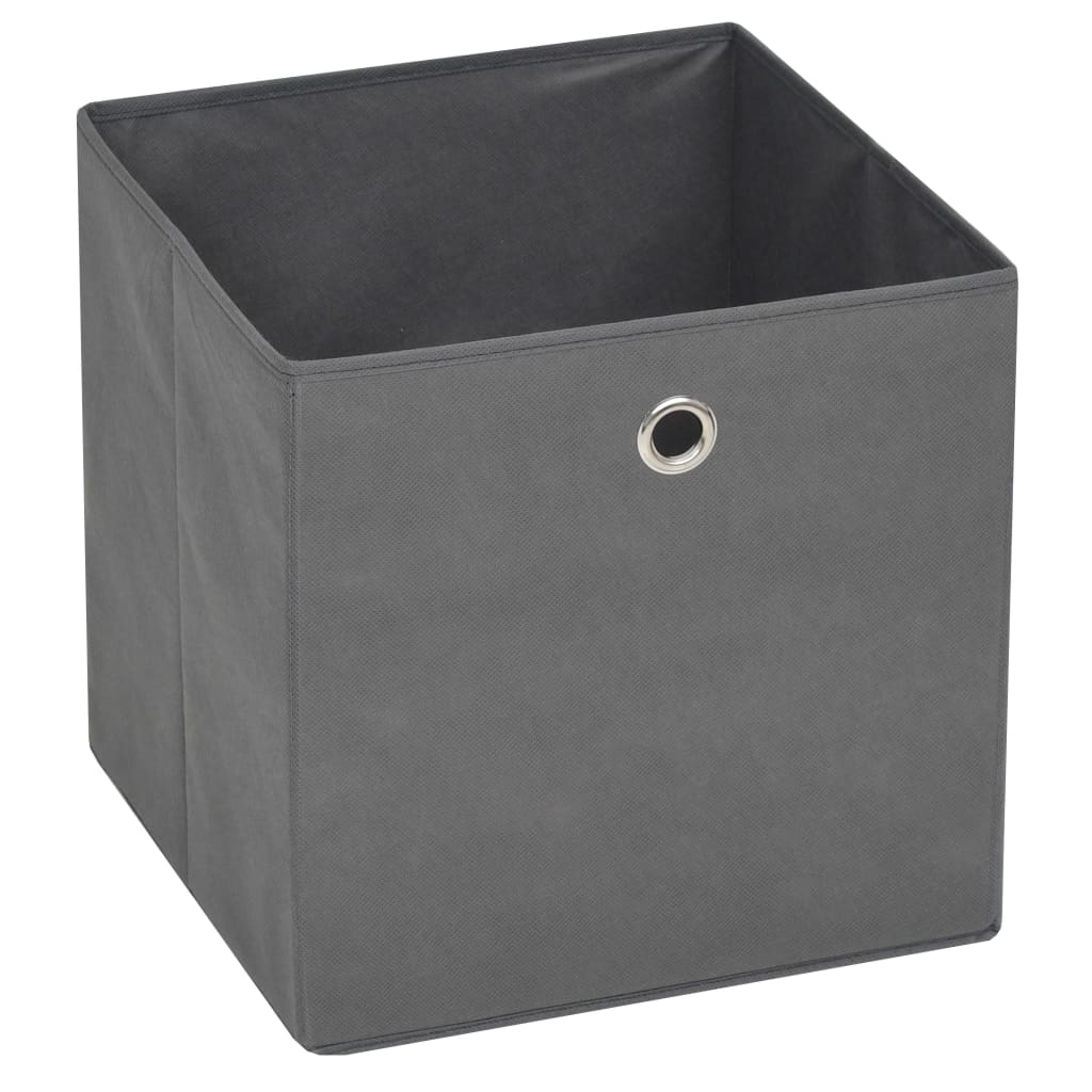 Storage boxes pcs non-woven fabric 32x32x32 cm - gray, 10, 1 - number 3.