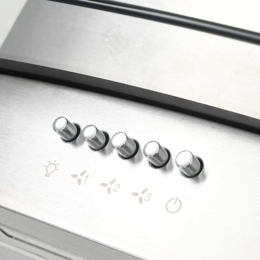 Island hood 90 cm stainless steel 756 m³/h led - number 8.