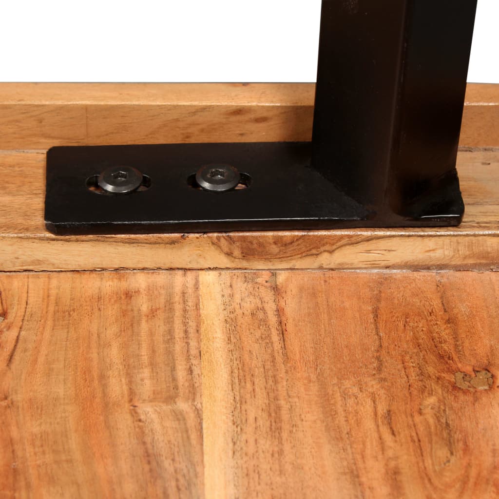 Barbord 60x60x107 cm massivt akacietræ - number 8.