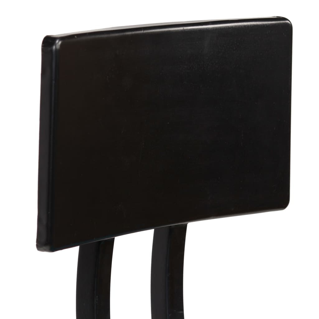 Barske stolice kom. čvrsto reciklirano drvo - 4 - number 7.