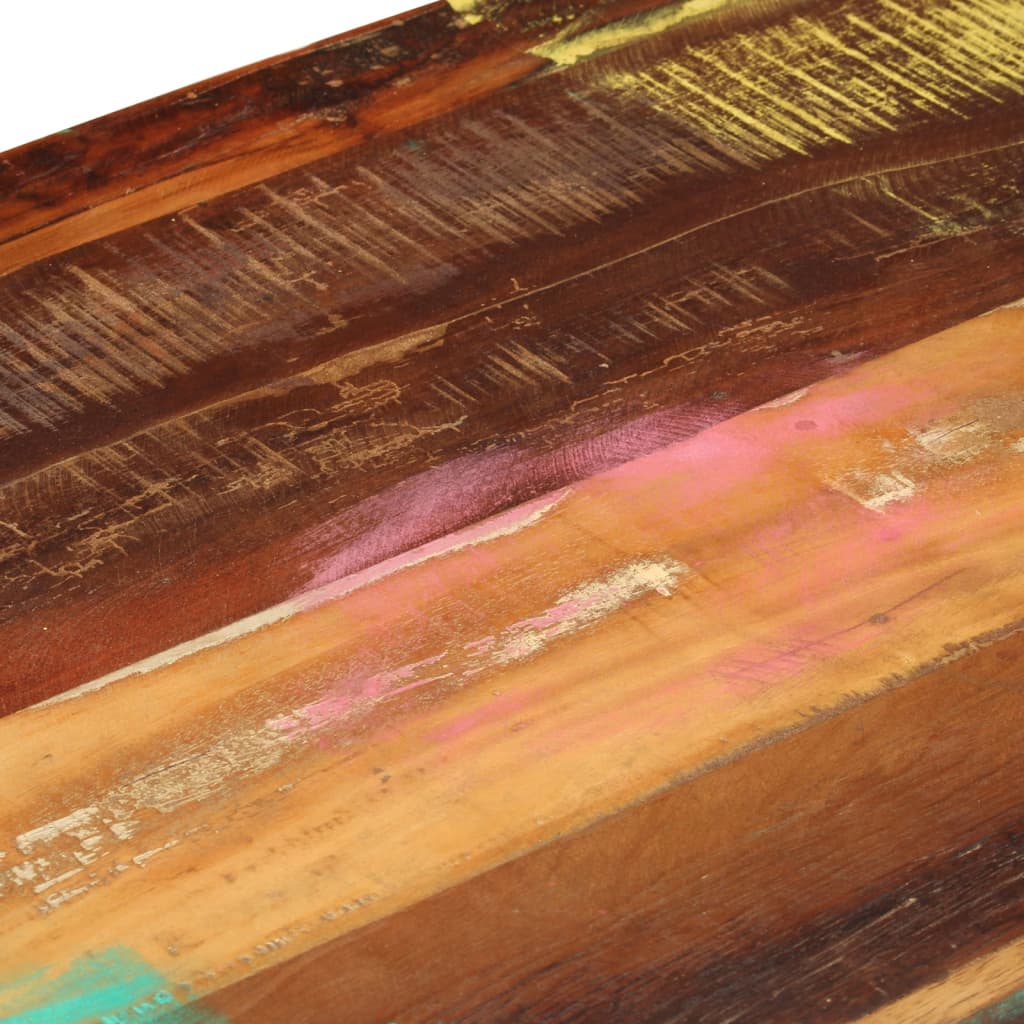 Stolić za kavu s 3 ladice 100x50x35 cm puno reciklirano drvo - number 6.