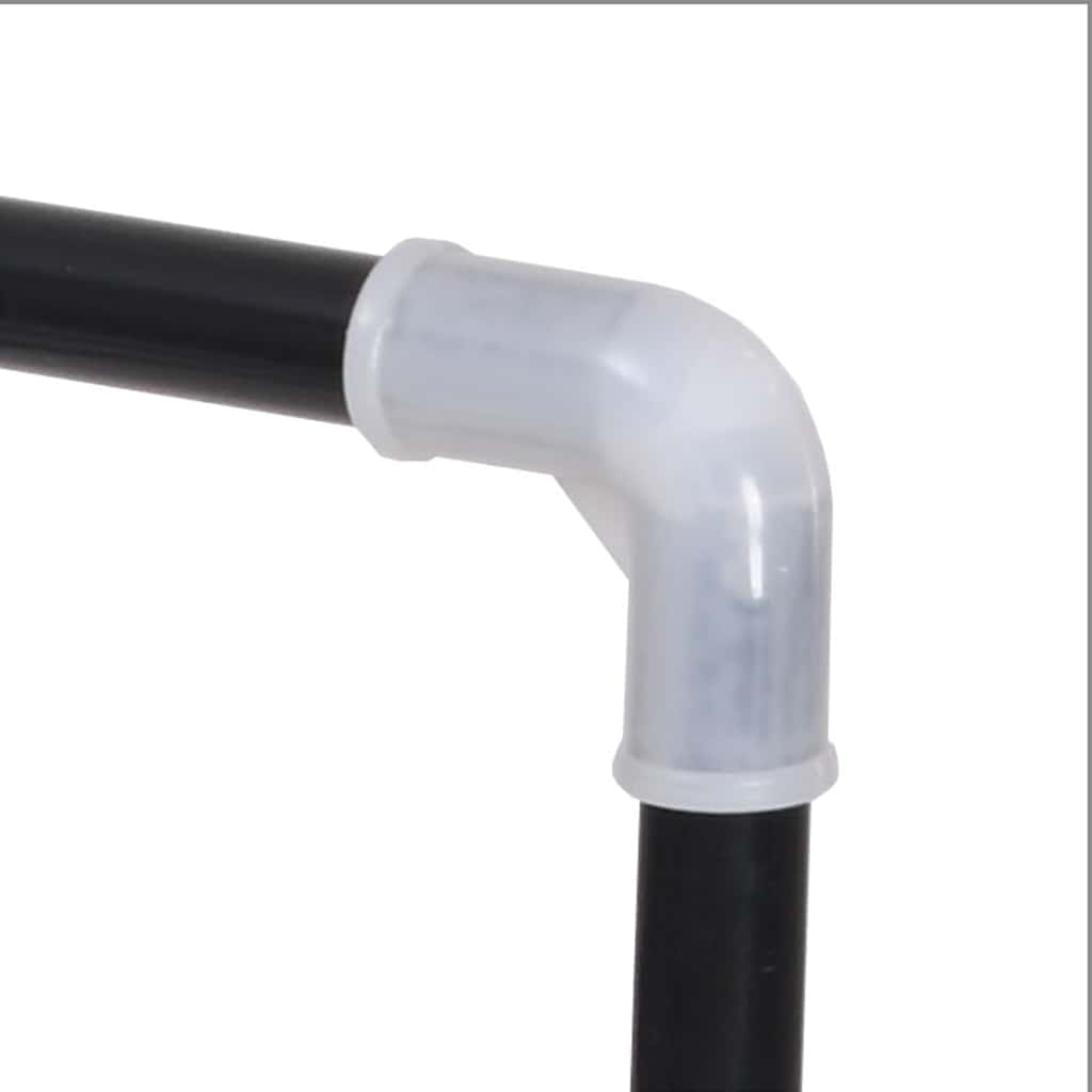 Stalak za cipele sa 7 polica metal i plastika crni - number 7.