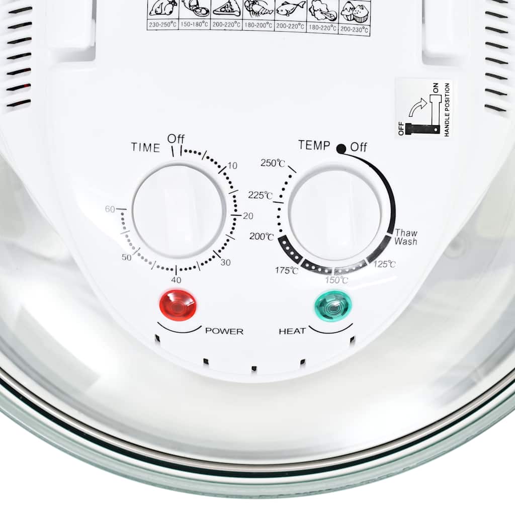 Halogen convection oven with expansion ring 1400 w 17 l - number 5.