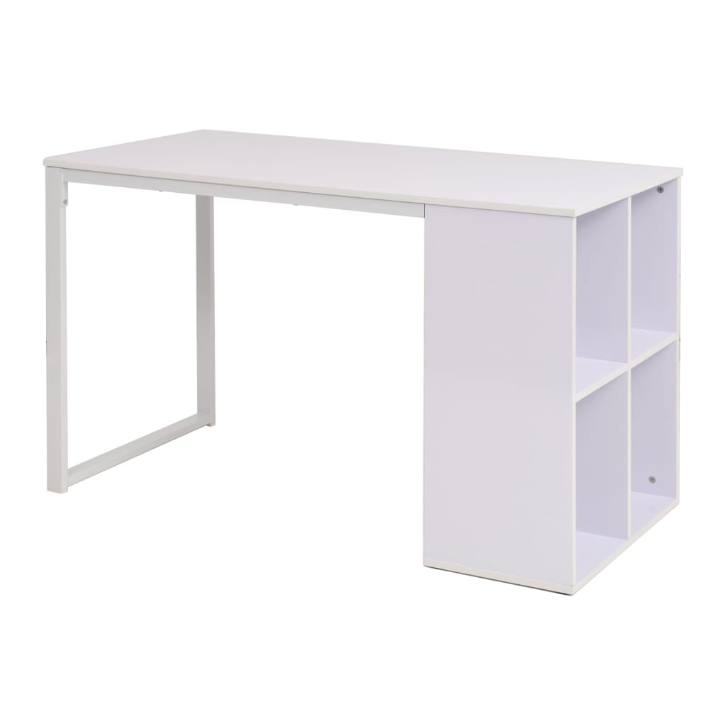 Skrivebord 120x60x75 cm hvid - number 1.